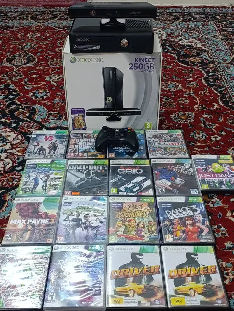 ایکس باکس 360 Kinect|کنسول، بازی ویدئویی و آنلاین|کرمان, |دیوار