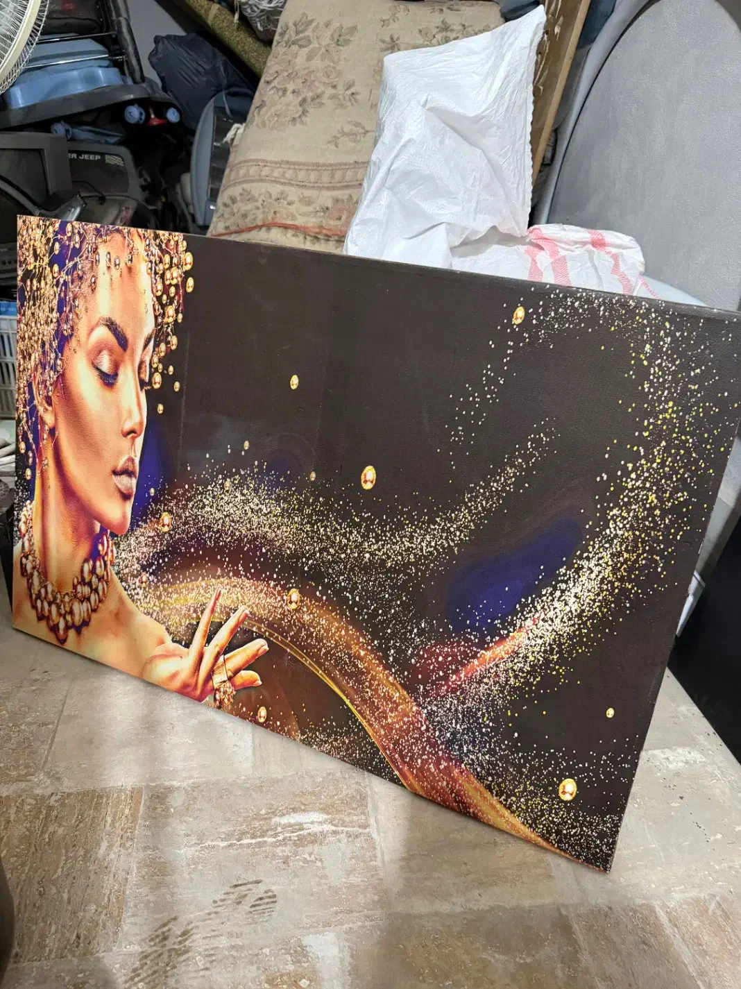 تابلو نقاشی با دست۲عدد|تابلو، نقاشی، عکس|گرگان, |دیوار