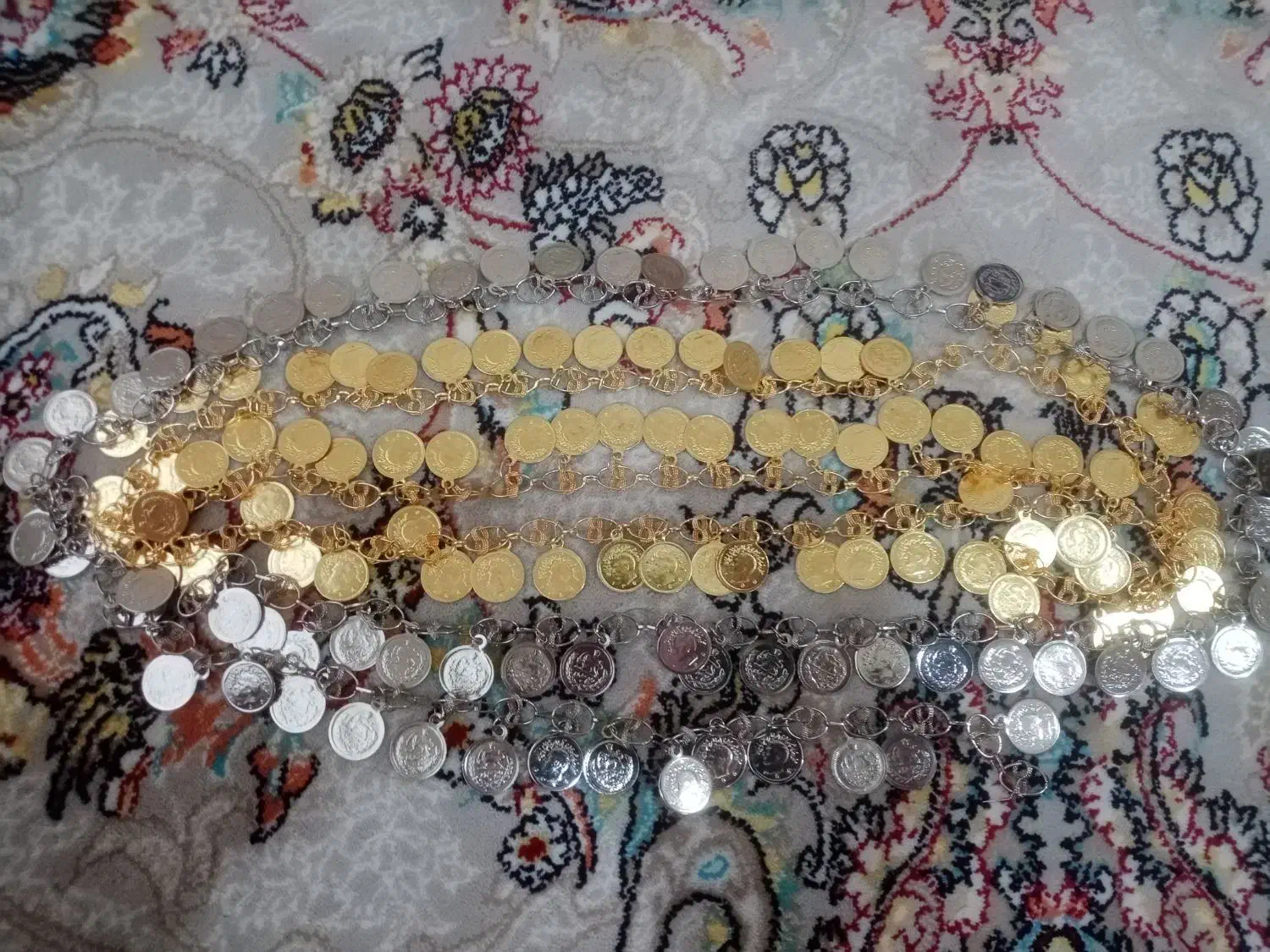 دور سخمه نقره ای وطلایی|بدلیجات|جوانرود, |دیوار