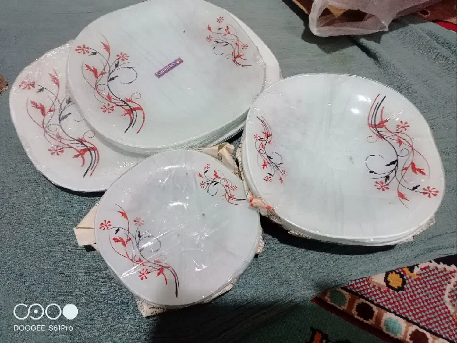 سرویس اکروپال شیشه ای و پارچ و با پنج عدد لیوان|ظروف سرو و پذیرایی|تهران, پاسداران|دیوار