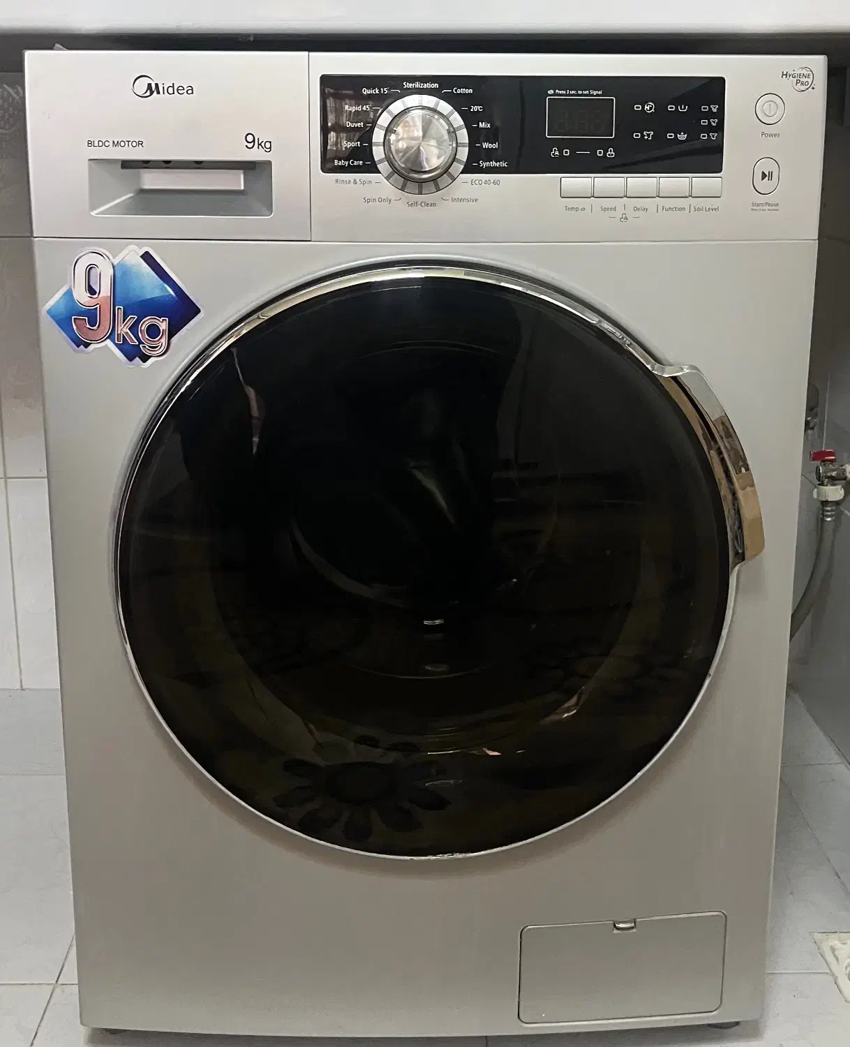 لباسشویی مایدیا ۹کیلویی|ماشین لباسشویی و خشککن لباس|کرمانشاه, |دیوار