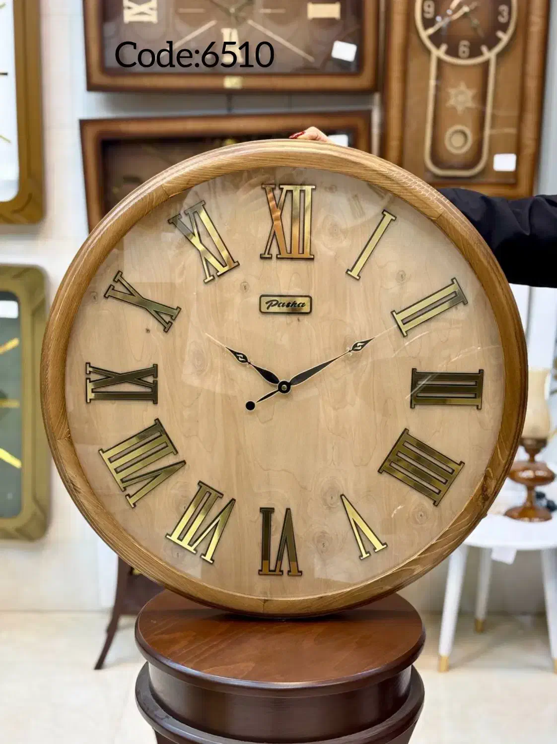 ساعت دیواری چوبی|ساعت دیواری و تزئینی|محمدشهر, یزدیها|دیوار