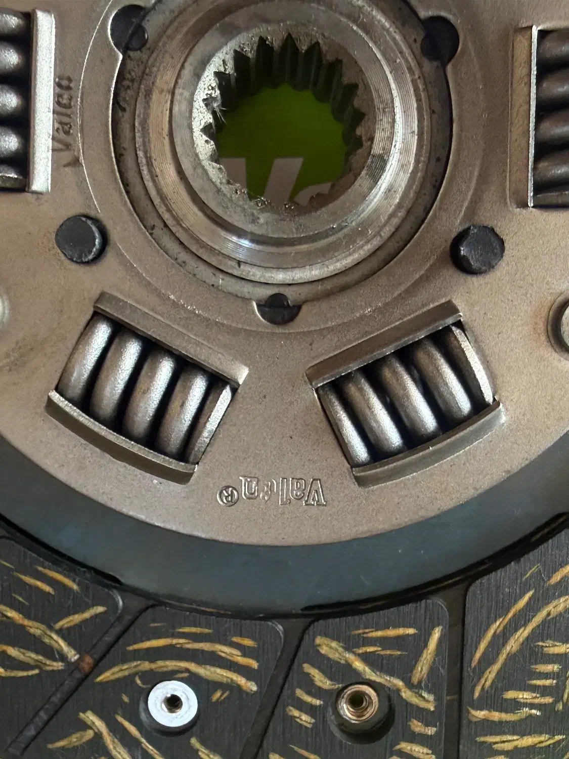 صفحه دیسک والئو شش فنر کارتن سبز|قطعات یدکی و لوازم جانبی|تبریز, |دیوار