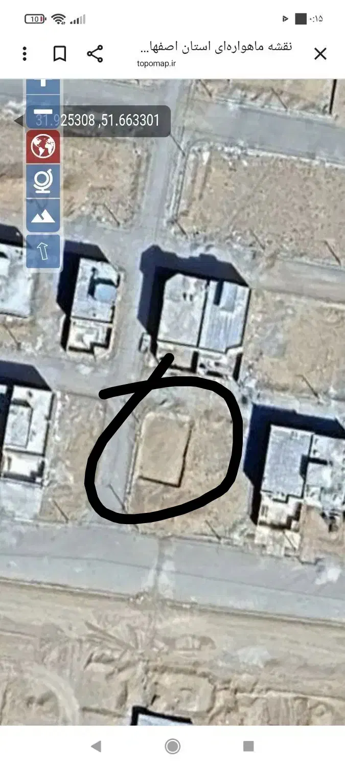 زمین مسکونی ایثار بنیاد شهید سر نبش توافقی|فروش زمین و ملک کلنگی|دهاقان, |دیوار