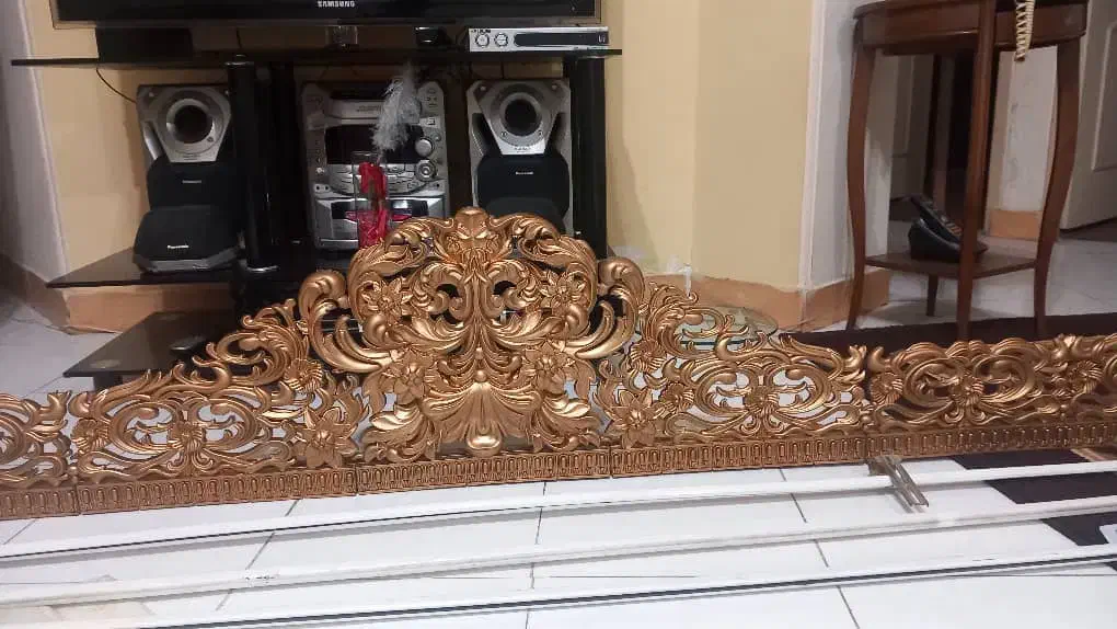 کتبیه طلایی|پرده، رانر، رومیزی|رشت, پارک شهر|دیوار