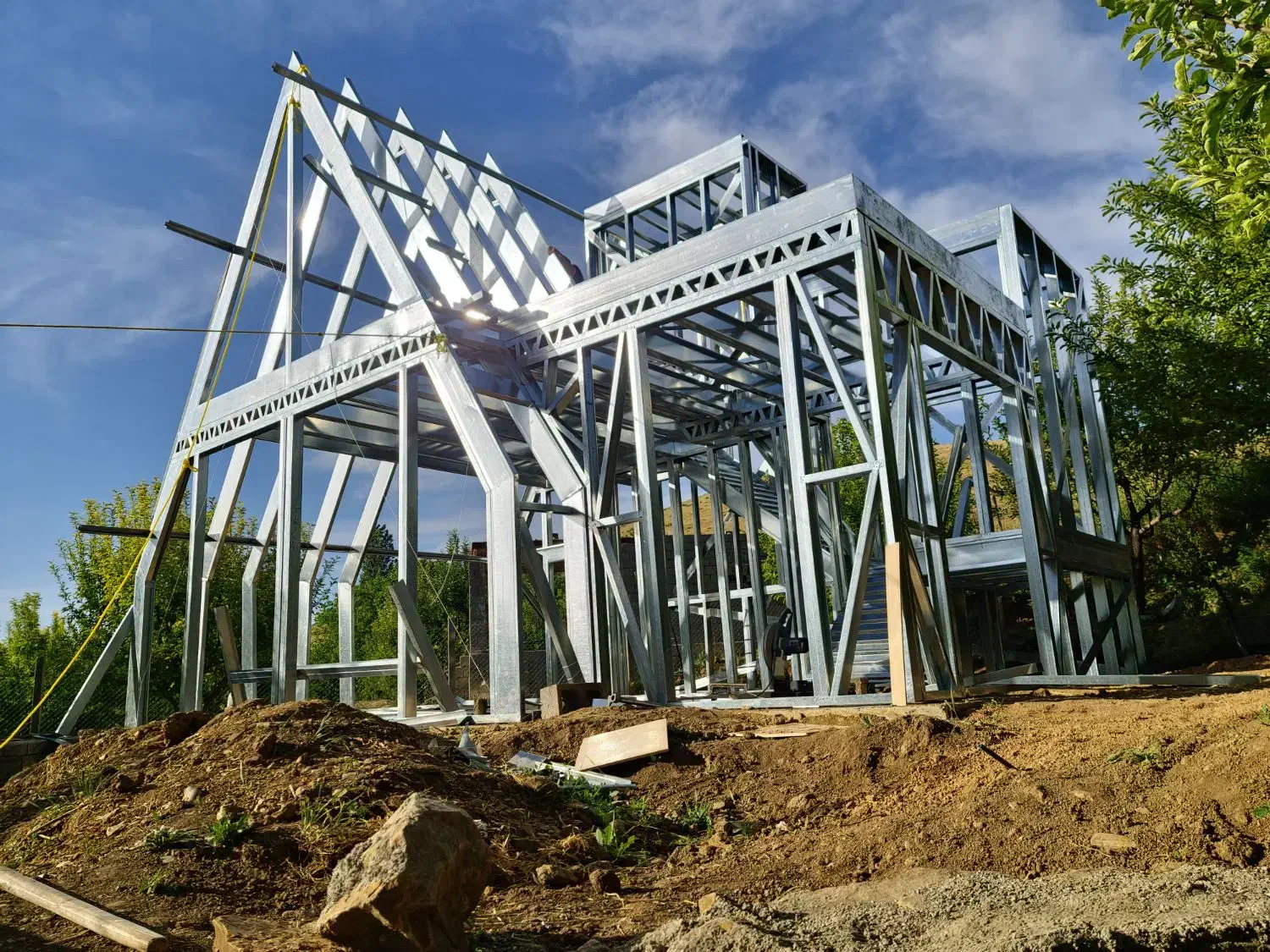 سبک،سازی ویلاسازی L S F|مصالح و تجهیزات ساختمان|سنندج, |دیوار