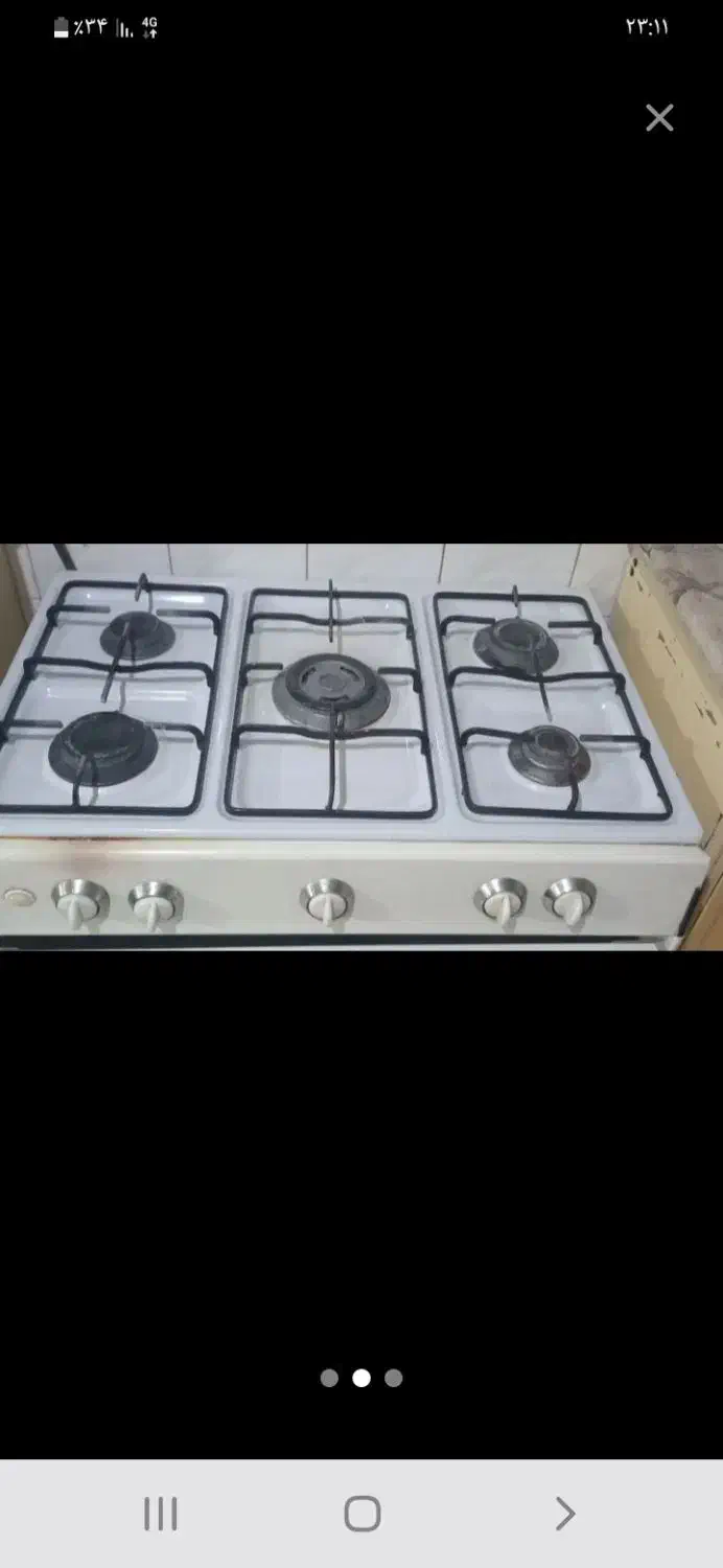 گاز پنج شعله|اجاق گاز و لوازم برقی پخت‌وپز|اراک, |دیوار