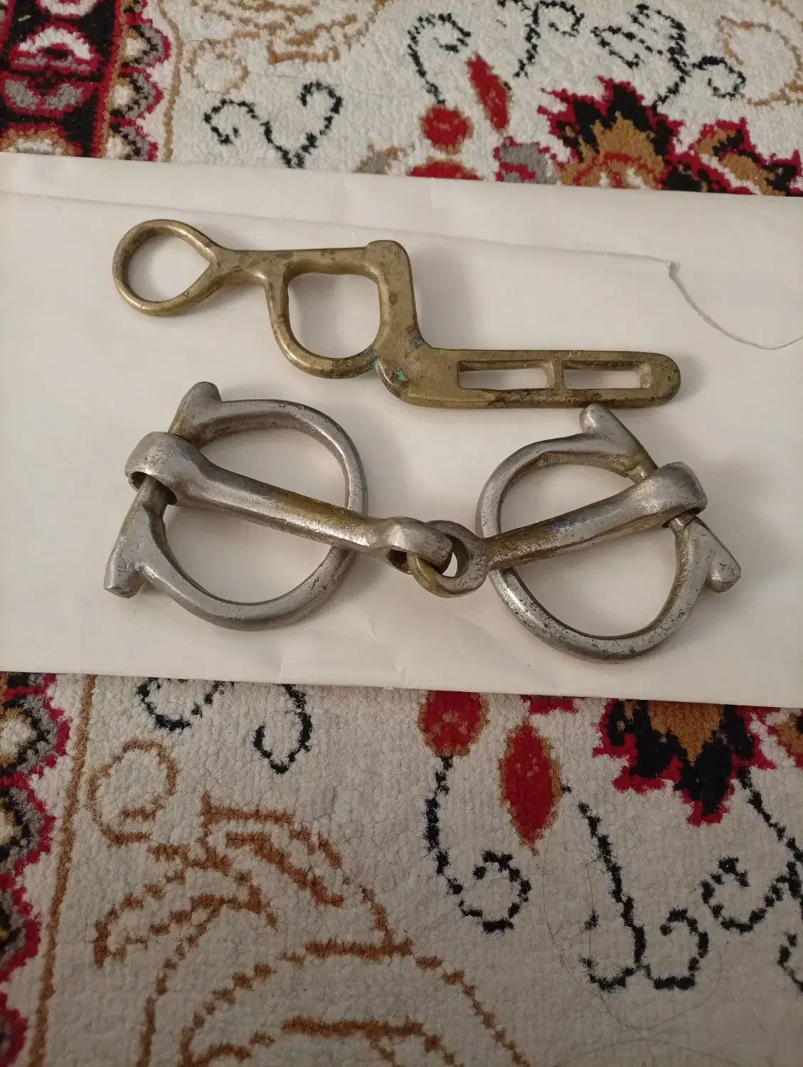 لوازم اسب دهنی جنس قدیم .برنجی|اسب و تجهیزات اسب‌سواری|مشهد, شهید آوینی|دیوار