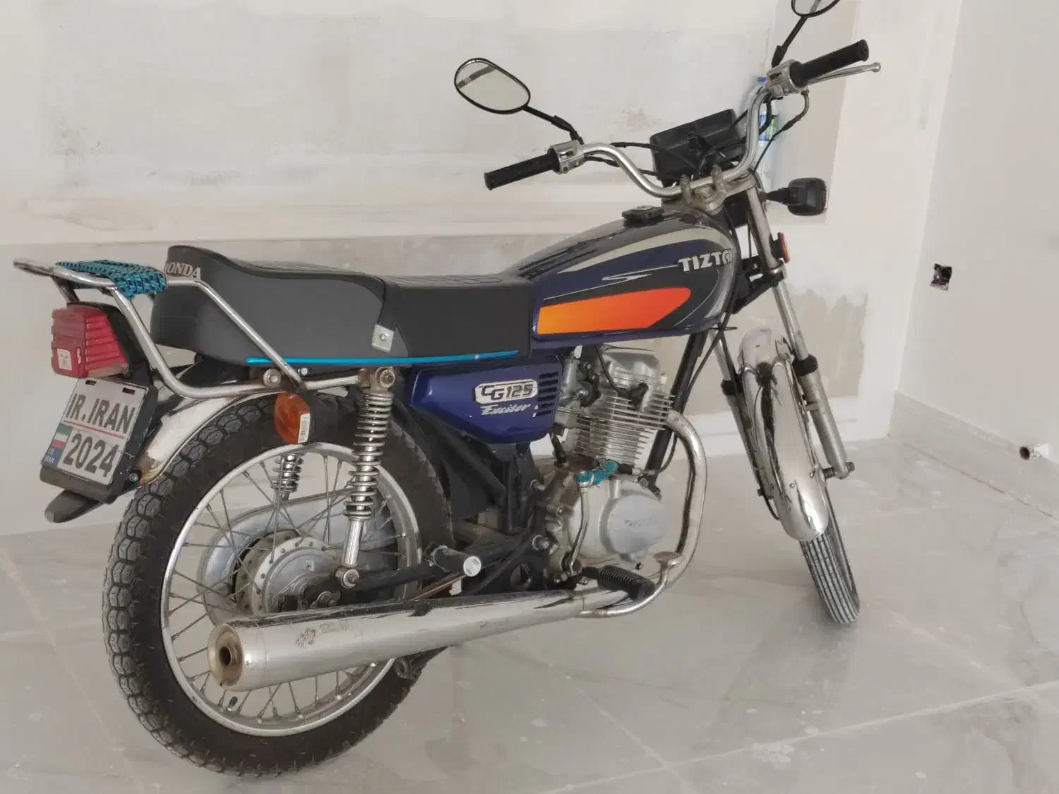 موتور مزایده ای تیزتک 125cg|موتورسیکلت|سی‌سخت, |دیوار