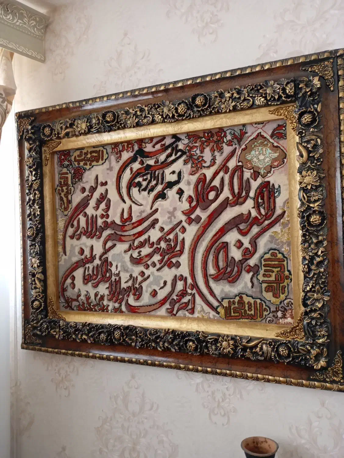 تابلو فرش دست بافت|تابلو فرش|تبریز, |دیوار