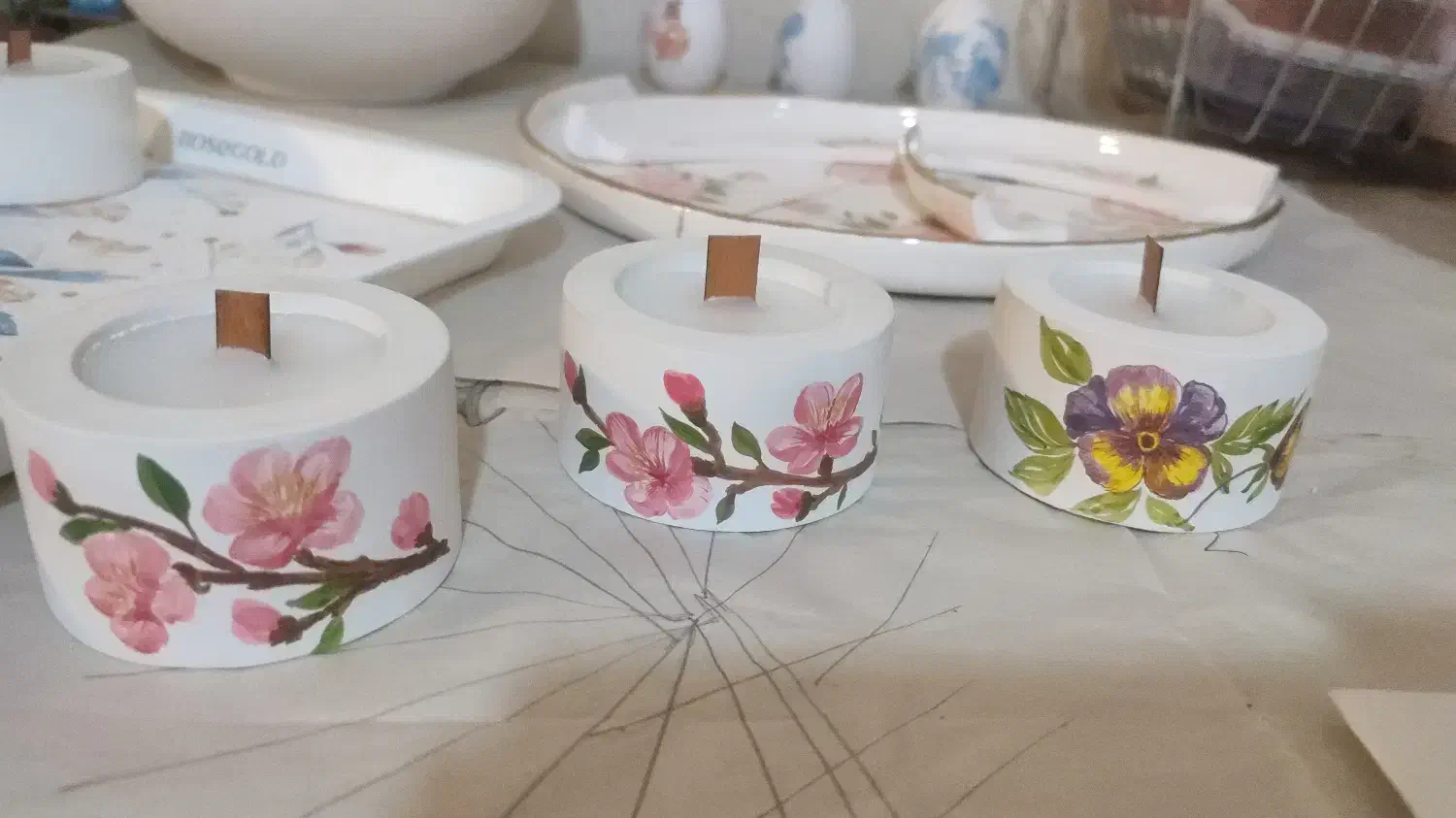 سفارش نقاشی رو تمام سطوح و بازسازی ظروف شکسته|صنایع دستی و سایر لوازم تزئینی|شیراز, شهرک ایثار|دیوار