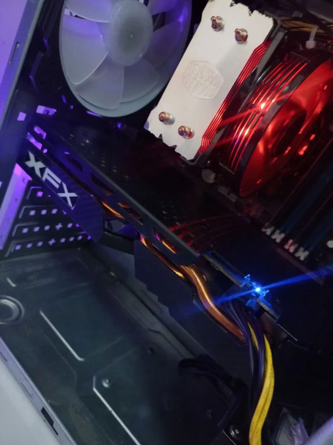 کیس میان رده گیمینگ|رایانه رومیزی|رودهن, |دیوار