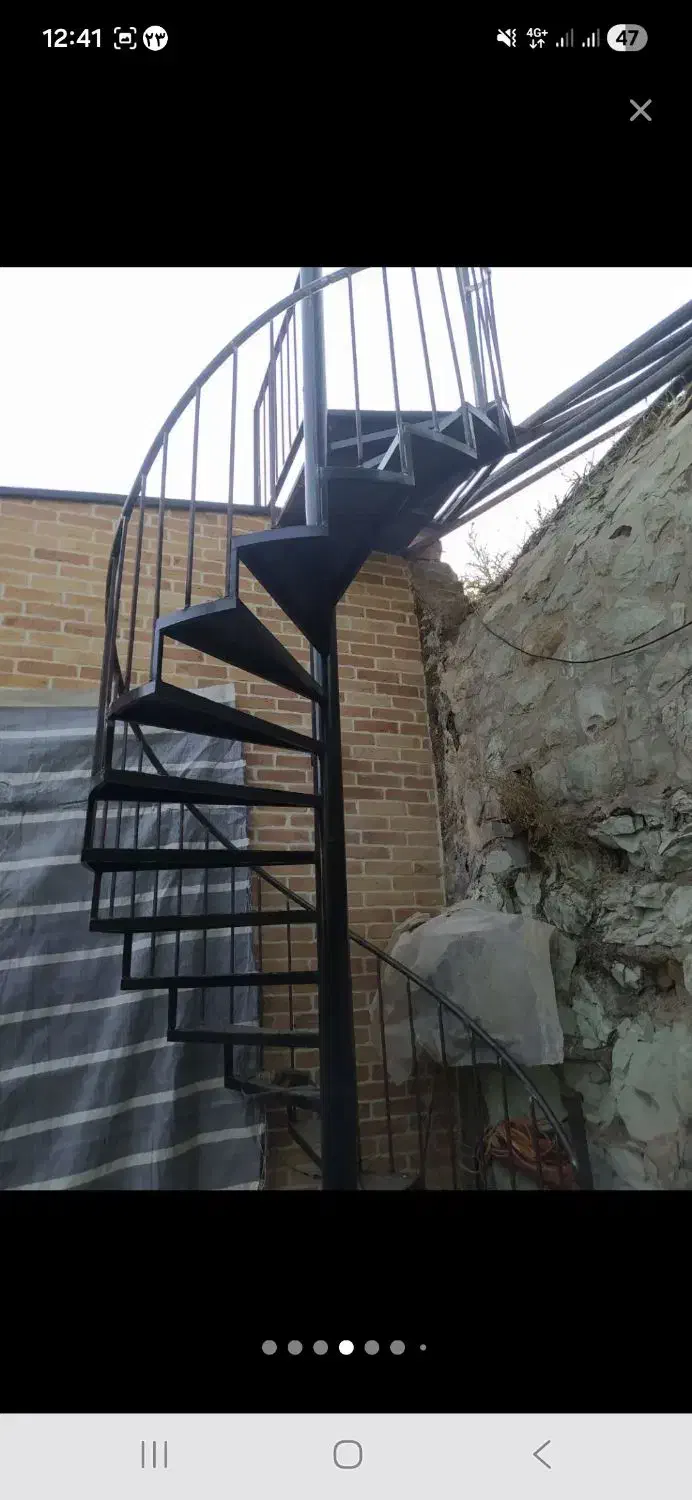 جوشکاری و آهنگری درب و پنجره و نرده حفاظ پله|خدمات پیشه و مهارت|ملایر, |دیوار