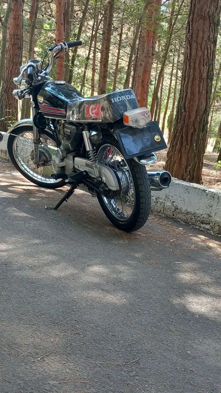 موتور هوندا150|موتورسیکلت|گرمی, |دیوار