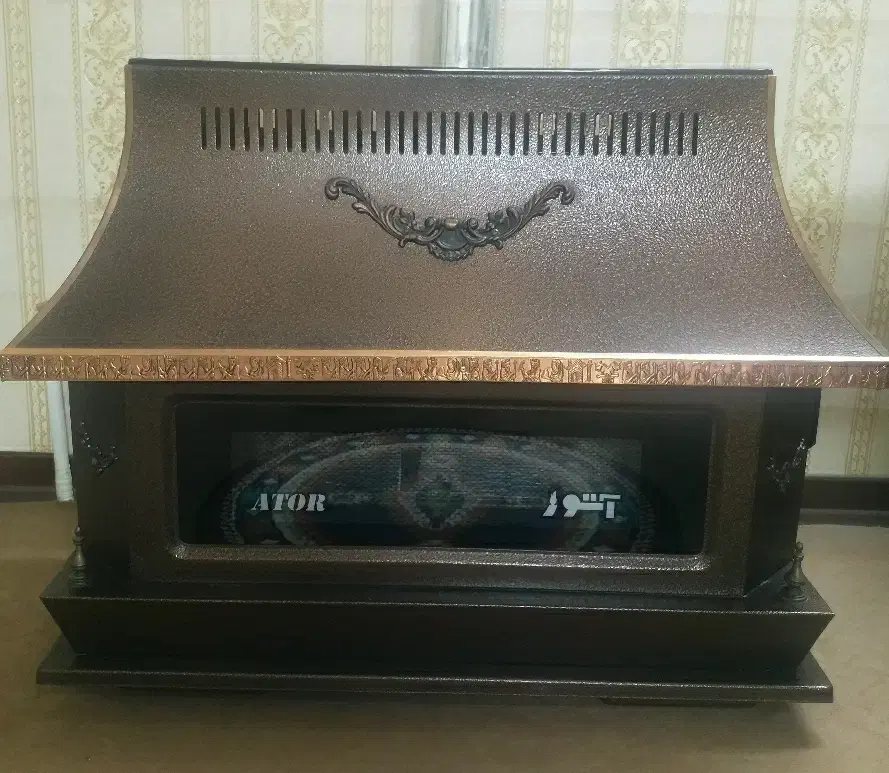 بخاری|بخاری، هیتر، شومینه|قم, امامزاده ابراهیم|دیوار