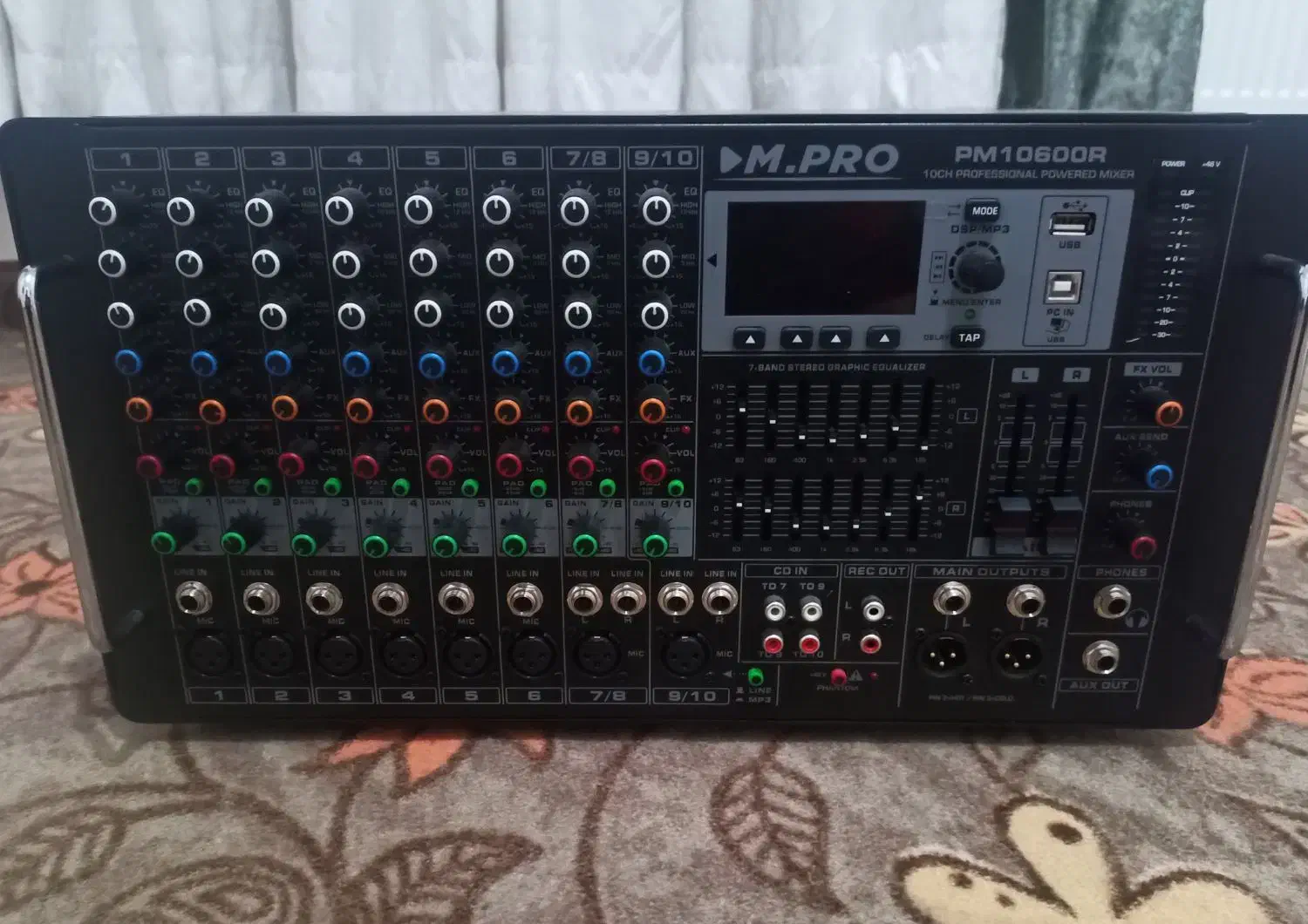 پاور میکسر امپلی فایر ام پرو mpro دایناکورد|سیستم صوتی خانگی|گلستان (تهران), |دیوار