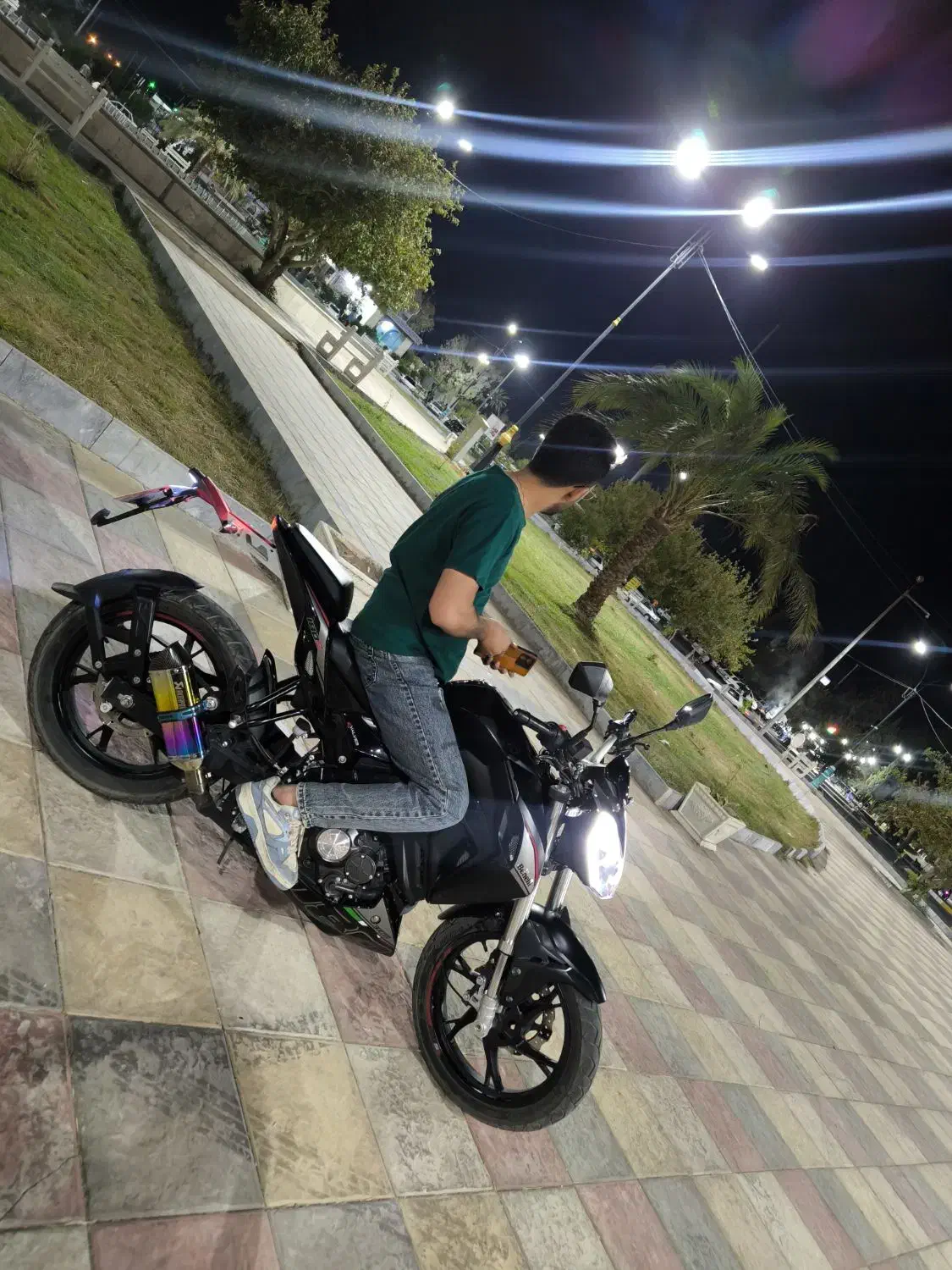 بنلی 180نیوفیس معاوضه فروش|موتورسیکلت|بم, |دیوار