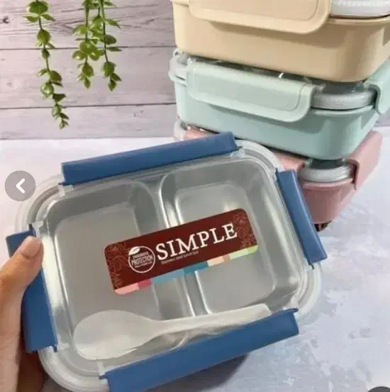 ظرف غذا استیل مناسب مدرسه و دانشگاه|ظروف نگهدارنده، پلاستیکی، یک‌بارمصرف|قائم‌شهر, |دیوار