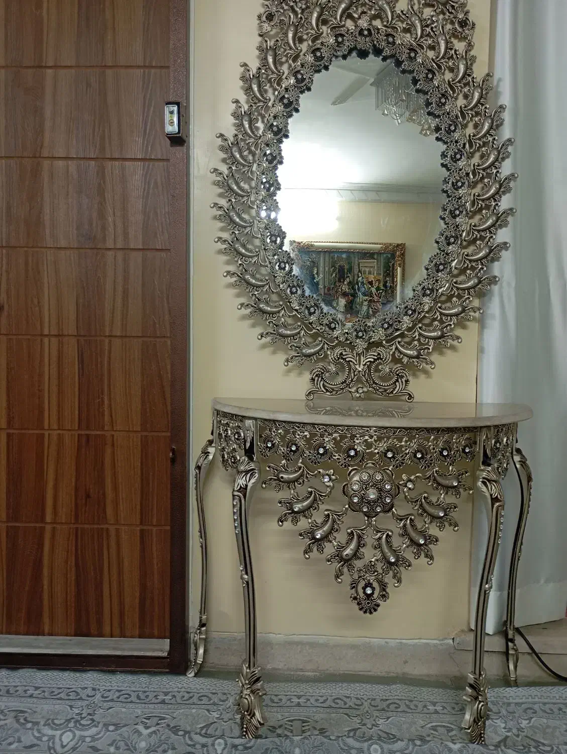 ایینه وشمعدان|مبلمان خانگی و میز عسلی|اصفهان, سرتاوه|دیوار