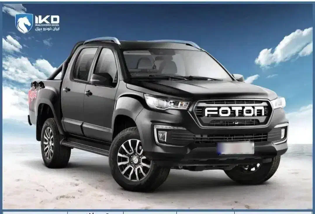 پیکاپ فوتون اتومات با سانروف جدید|خودرو سواری و وانت|کرمانشاه, |دیوار