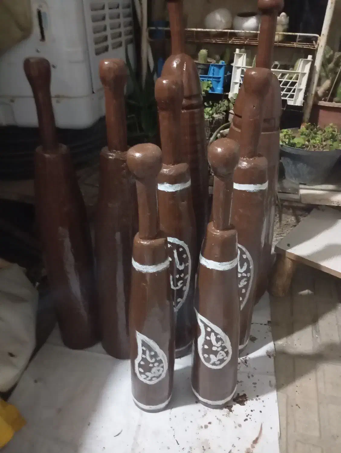 میل چوبی باستانی وتخته شنا|تجهیزات ورزشی|شیراز, دارالرحمه|دیوار