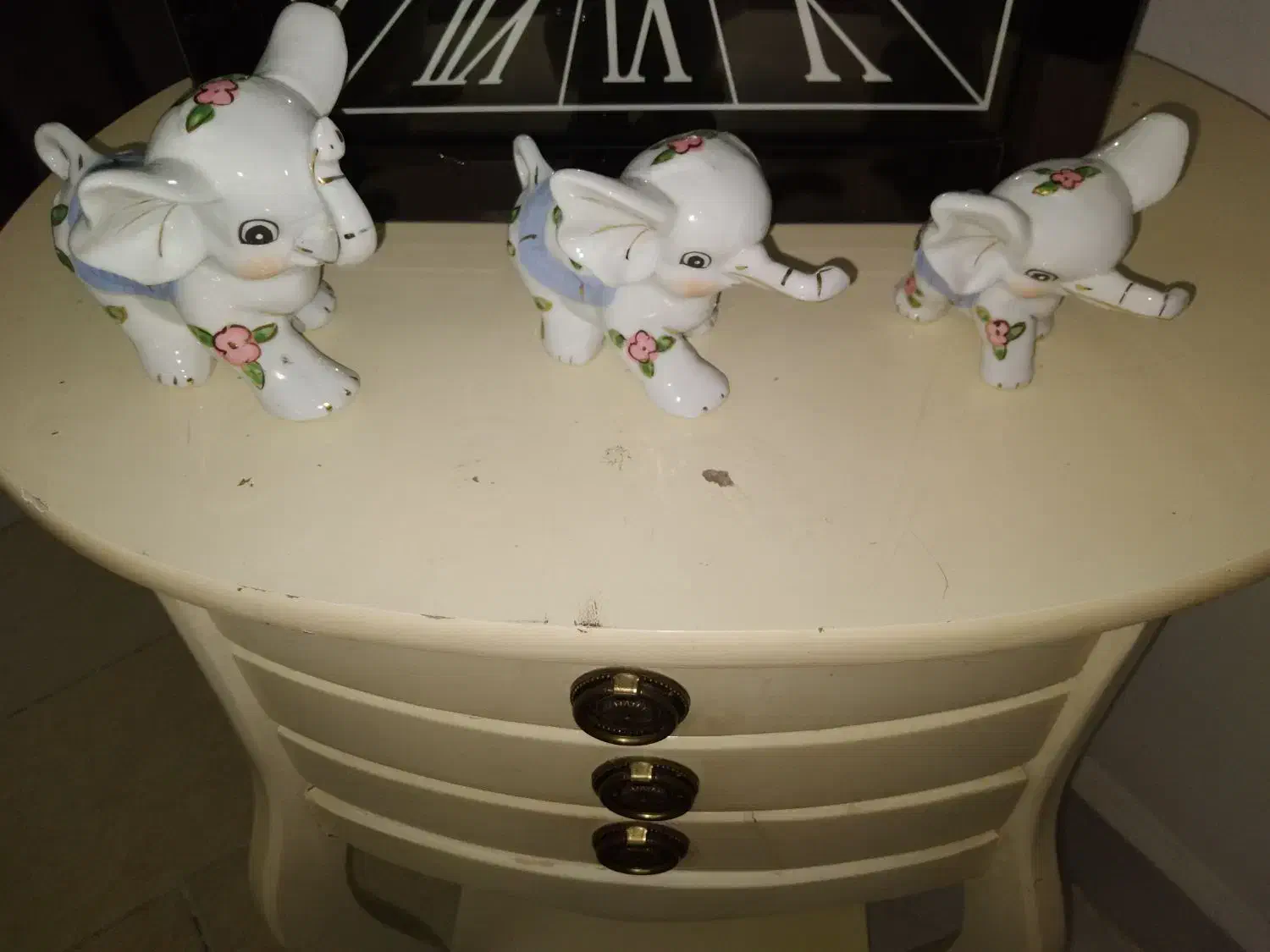 مجسمه چینی فیل|مجسمه، تندیس، ماکت|تربت‌حیدریه, شهرک ولیعصر|دیوار