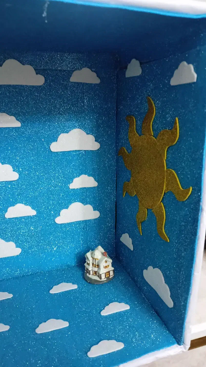 کاردستی|مجسمه، تندیس، ماکت|رباط‌کریم, رباط‌کریم|دیوار