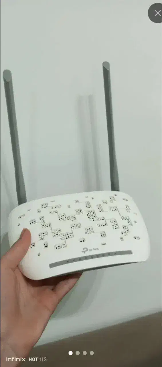 مودم خط ثابت در حد نو دو ماه کارکرد|مودم و تجهیزات شبکه|زهک, |دیوار