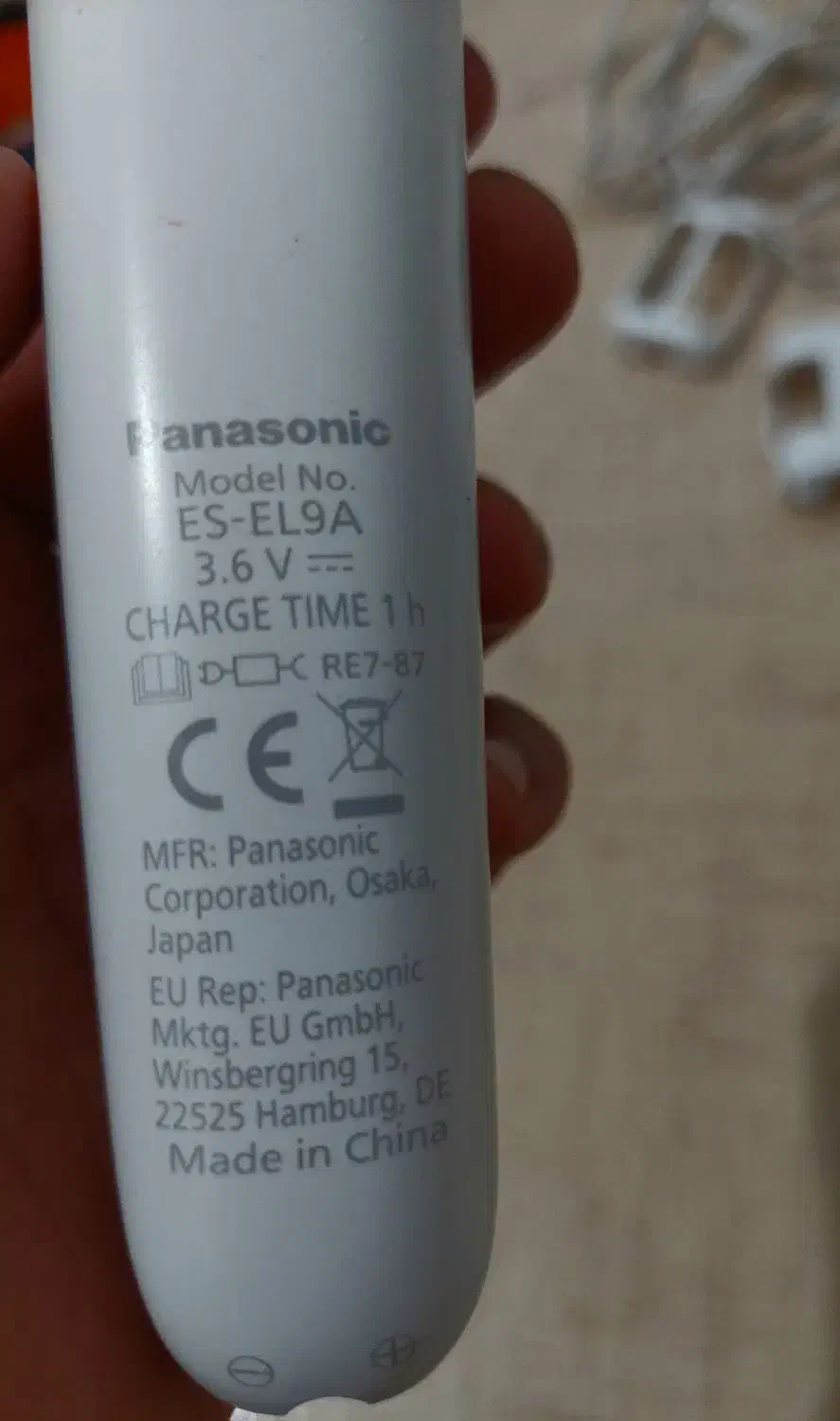 دستگاه اپیلاتور Panasonic مدل ES-EL9A|آرایشی، بهداشتی، درمانی|شیراز, شهرک گلستان شمالی|دیوار