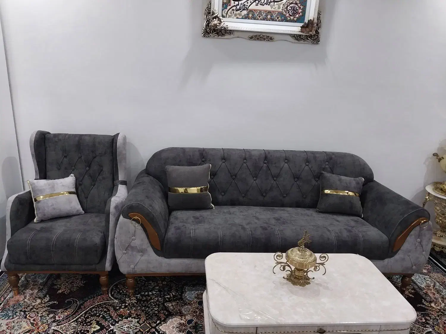 مبل راحتی|مبلمان خانگی و میز عسلی|قرچک, زیبا شهر|دیوار