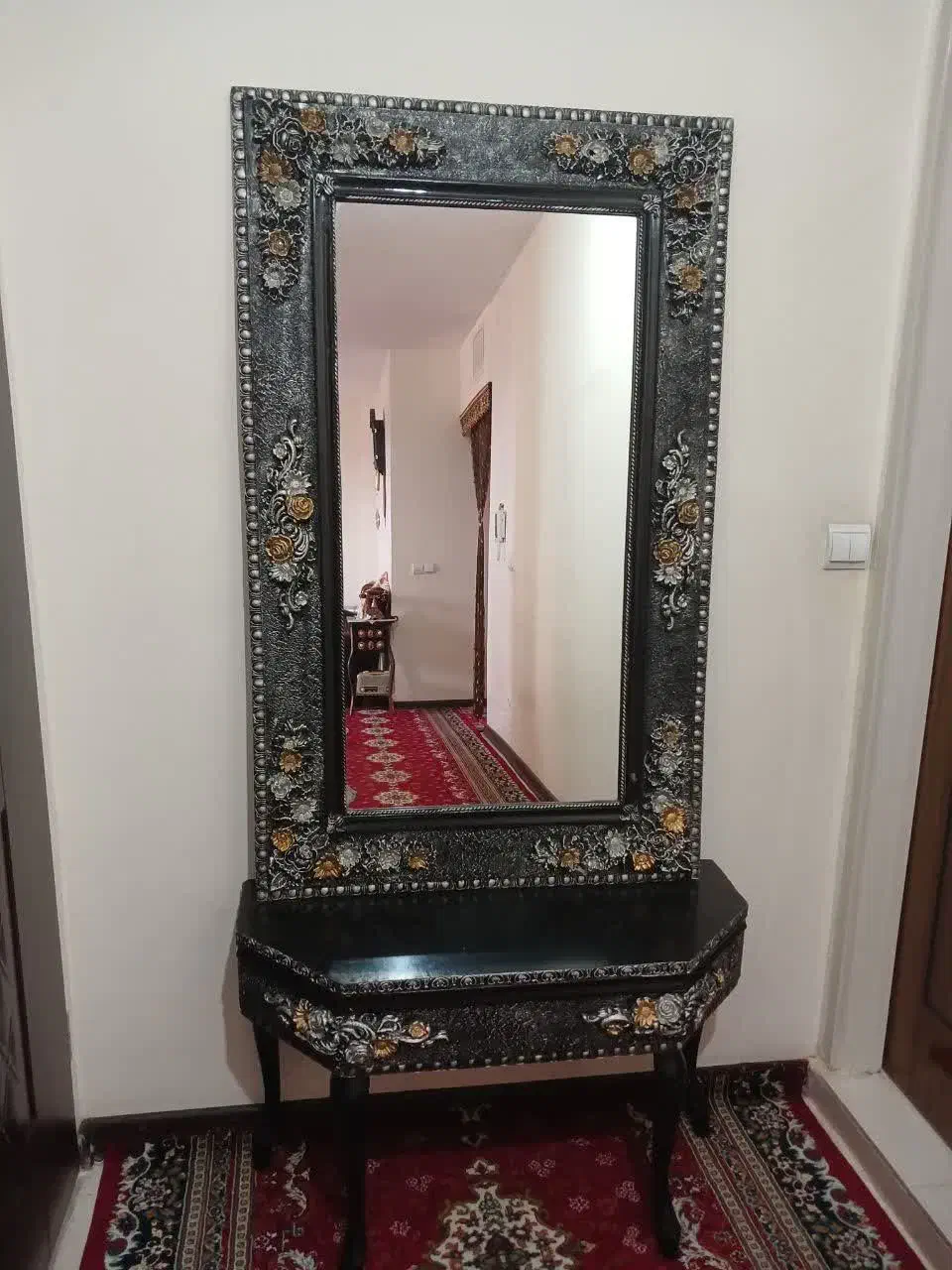 آینه|بوفه، ویترین، کنسول|آباده, |دیوار