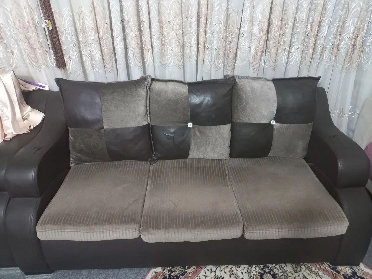 مبل ۷ نفره|مبلمان خانگی و میز عسلی|بیرجند, |دیوار