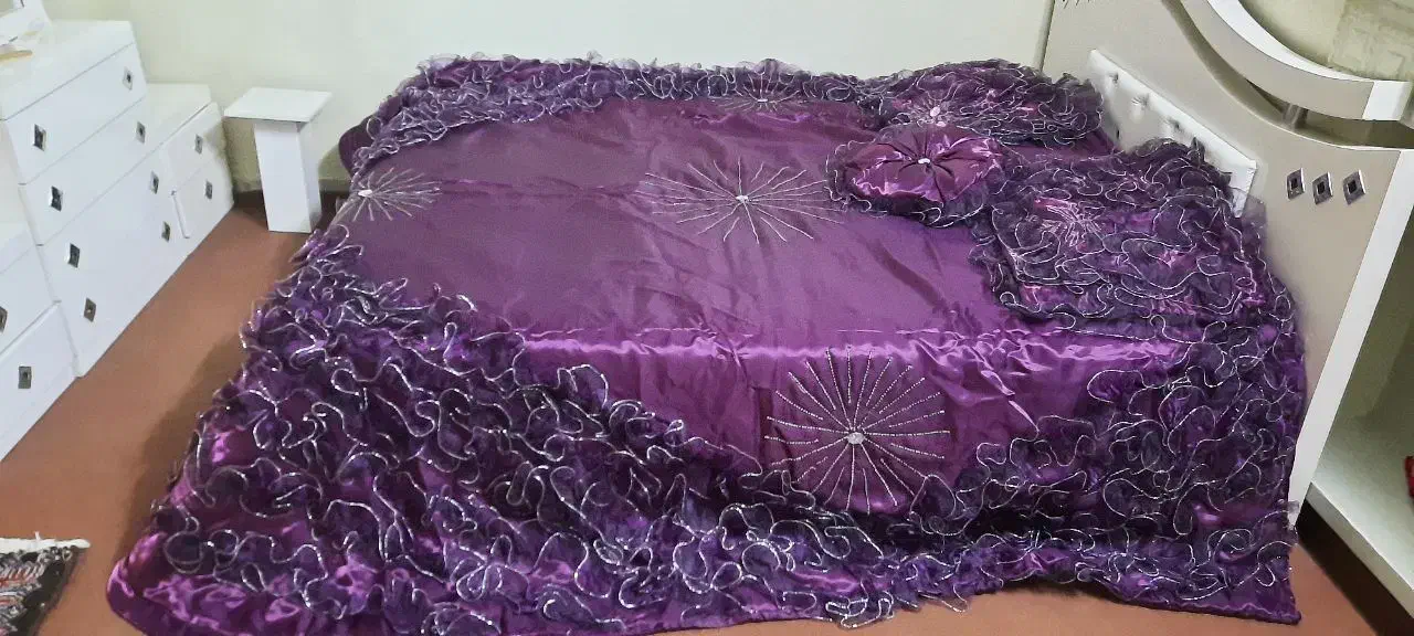 رو تختی دو نفره شیک مخصوص جهیزه عروس خانوما|سرویس روتختی|ورامین, ورامین|دیوار