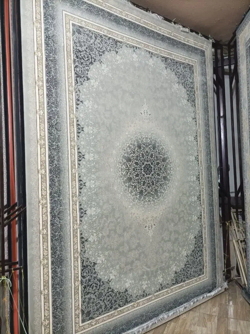 ۲ تخته فرش ۹ متری نونو|فرش|ساوه, |دیوار