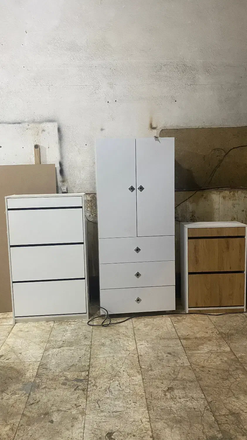 کمدجاکفشی|جاکفشی، کمد، دراور|کیش, |دیوار