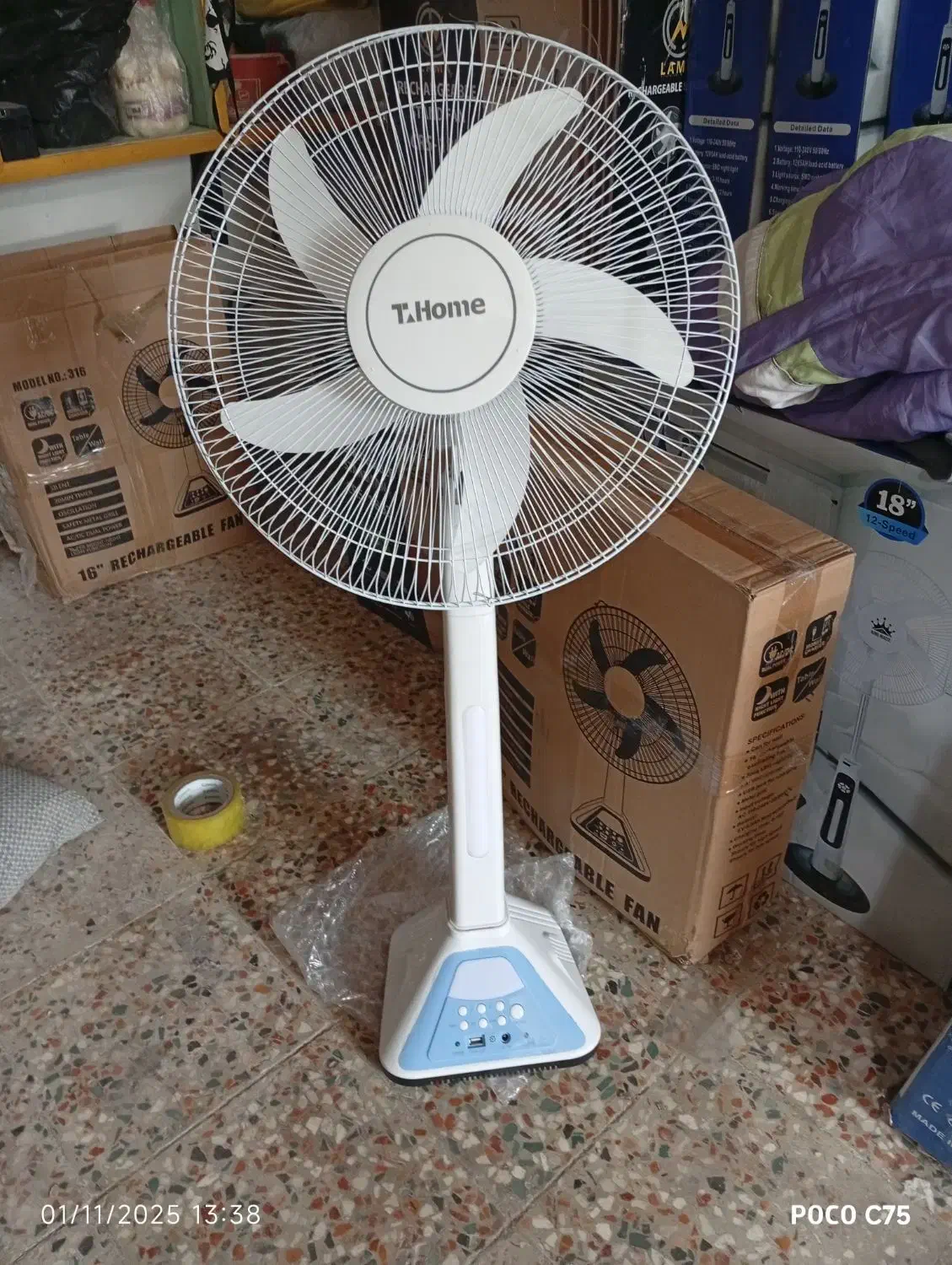 پنکه شارژی برقی فقط 4تومن|پنکه و تصفیهکنندهٔ هوا|بندر گناوه, |دیوار