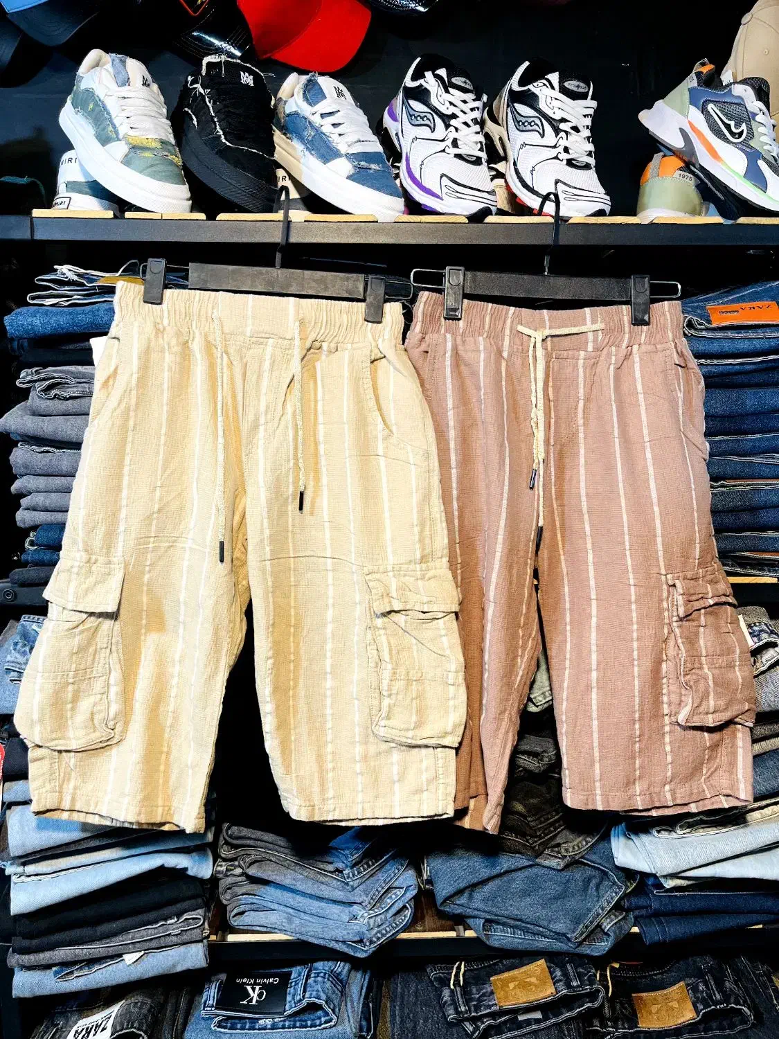 شلوارک کارگو لینن۲۹۰هزار|لباس|شاهرود, |دیوار