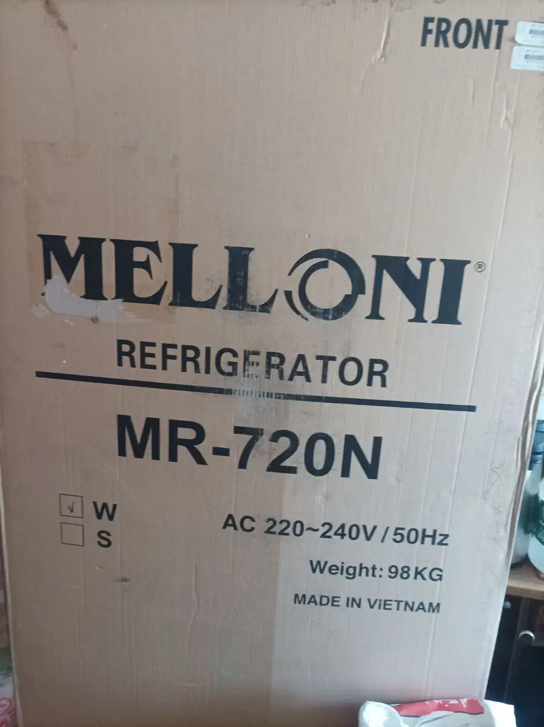 یخچال فریزر ملونی|یخچال و فریزر|بندر ترکمن, |دیوار