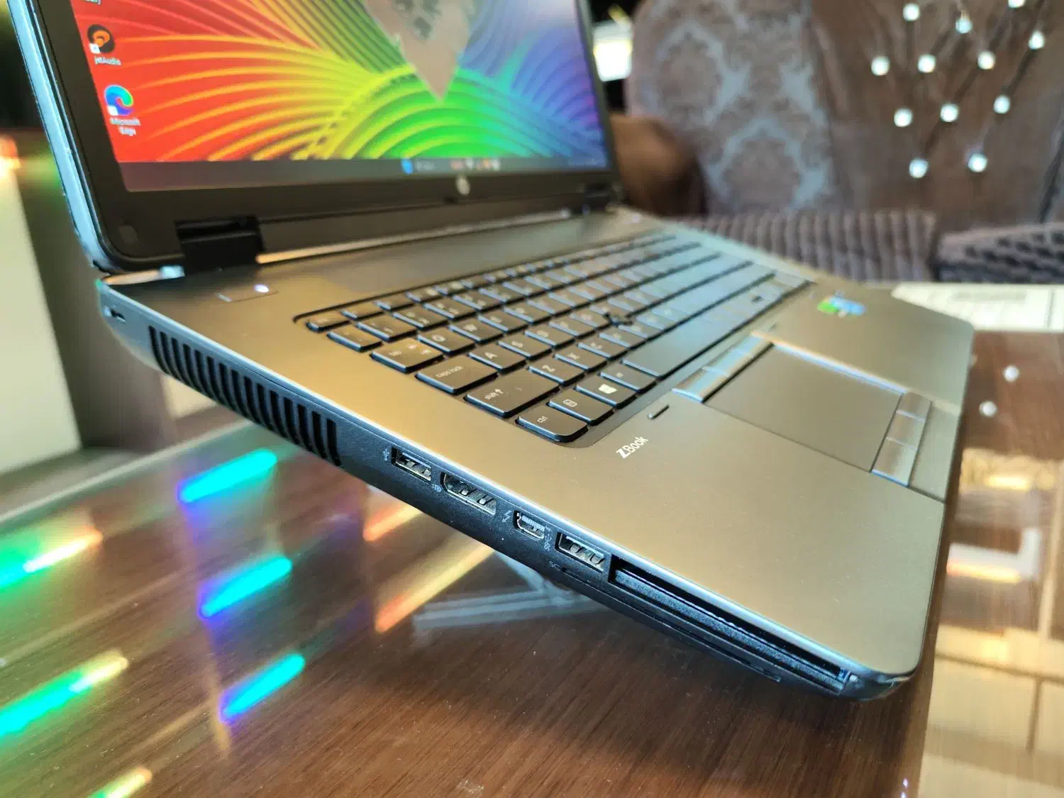 لپتاپ ۱۷.۳ hp i7 گرافیک ۴+۴ گیگابایت طراحی مهندسی|رایانه همراه|تهران, میدان ولیعصر|دیوار