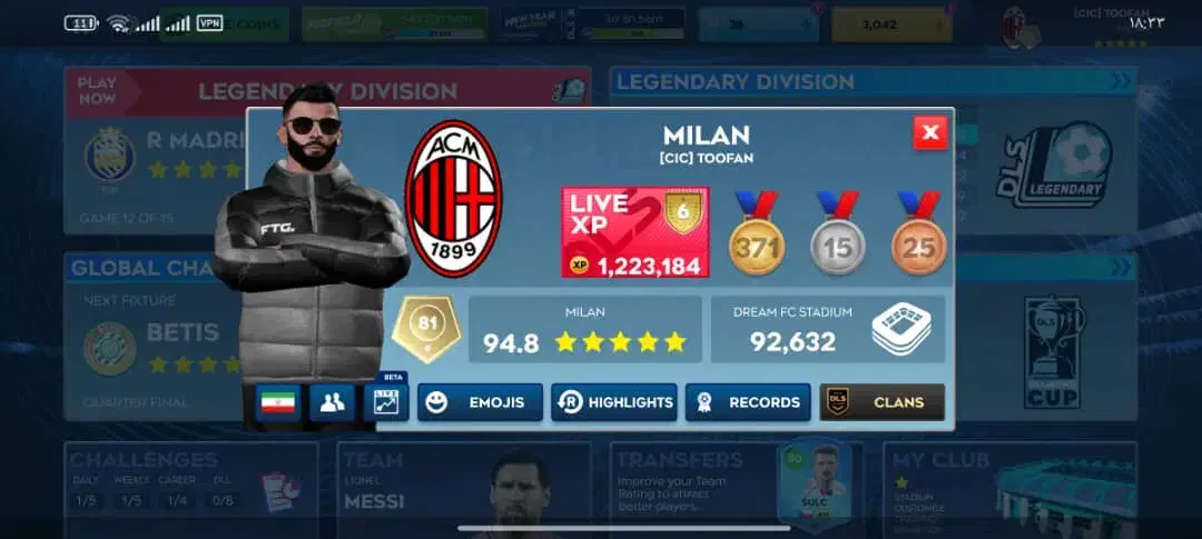 اکانت دریم لیگ قدیمی|کنسول، بازی ویدئویی و آنلاین|تهران, قاسم‌آباد|دیوار