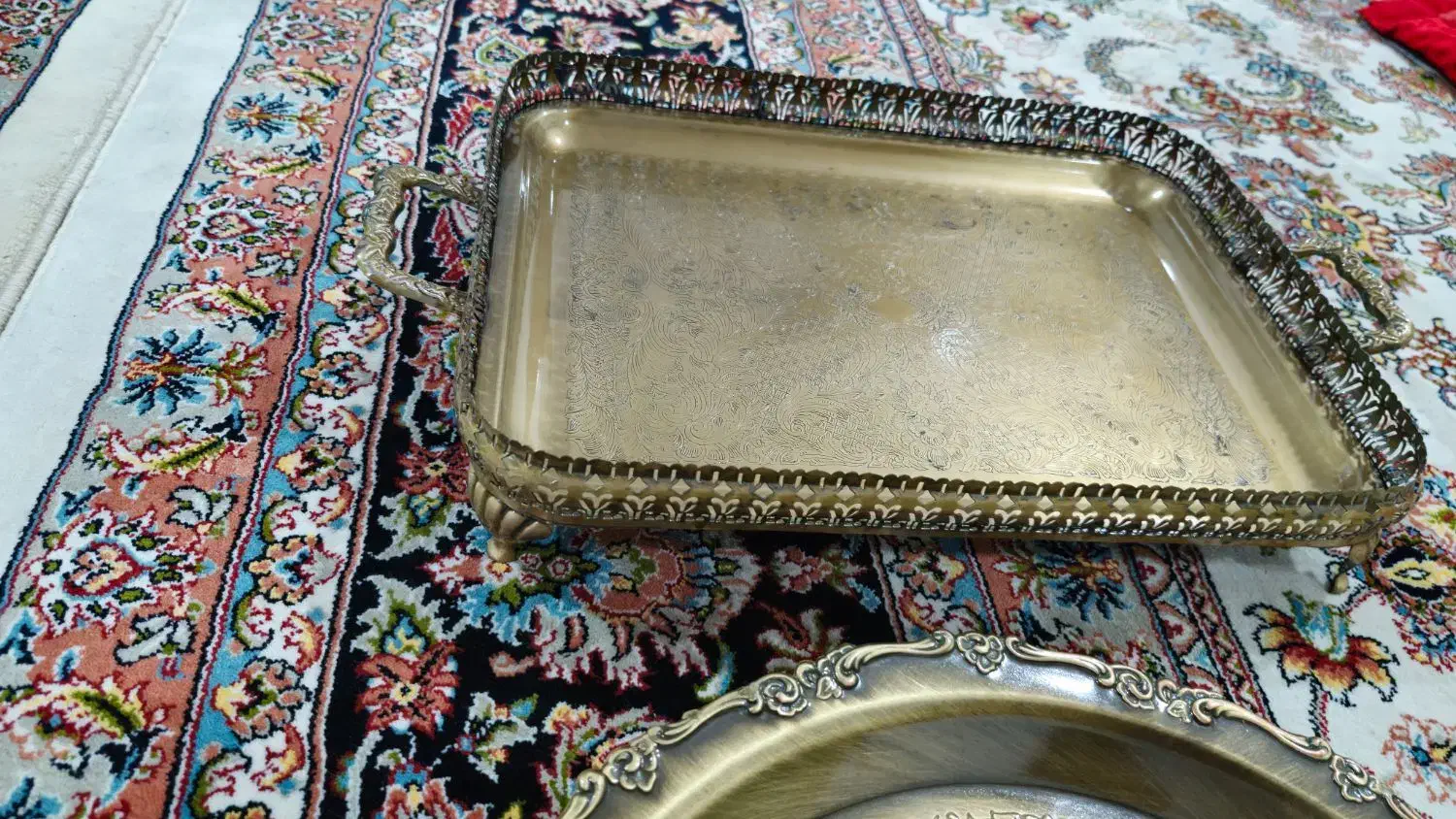 سینی سیلور یا پیوتر|ظروف سرو و پذیرایی|بندر ماهشهر, |دیوار