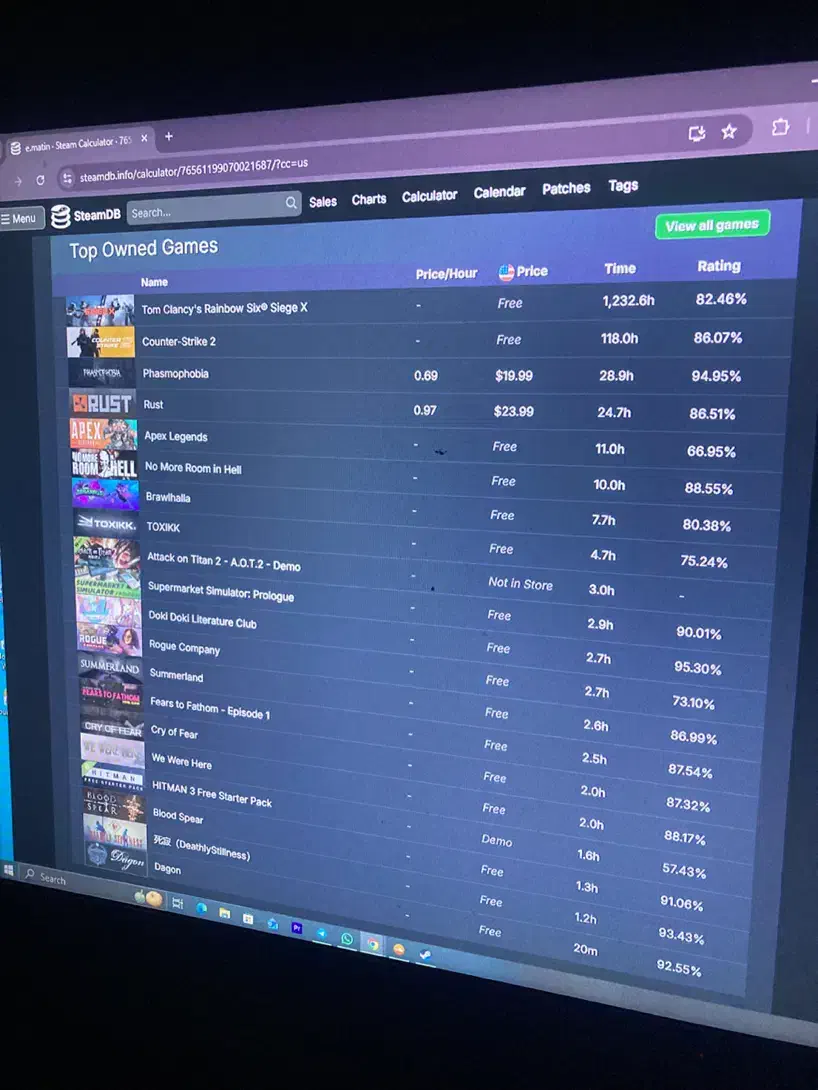 اکانت استیم|کنسول، بازی ویدئویی و آنلاین|تهران, مینی‌سیتی (شهرک نفت)|دیوار