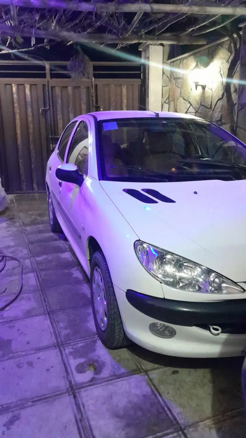 ۲۰۶تیپ۵مدل ۹۶ سفید|خودرو سواری و وانت|تهران, بهداشت|دیوار