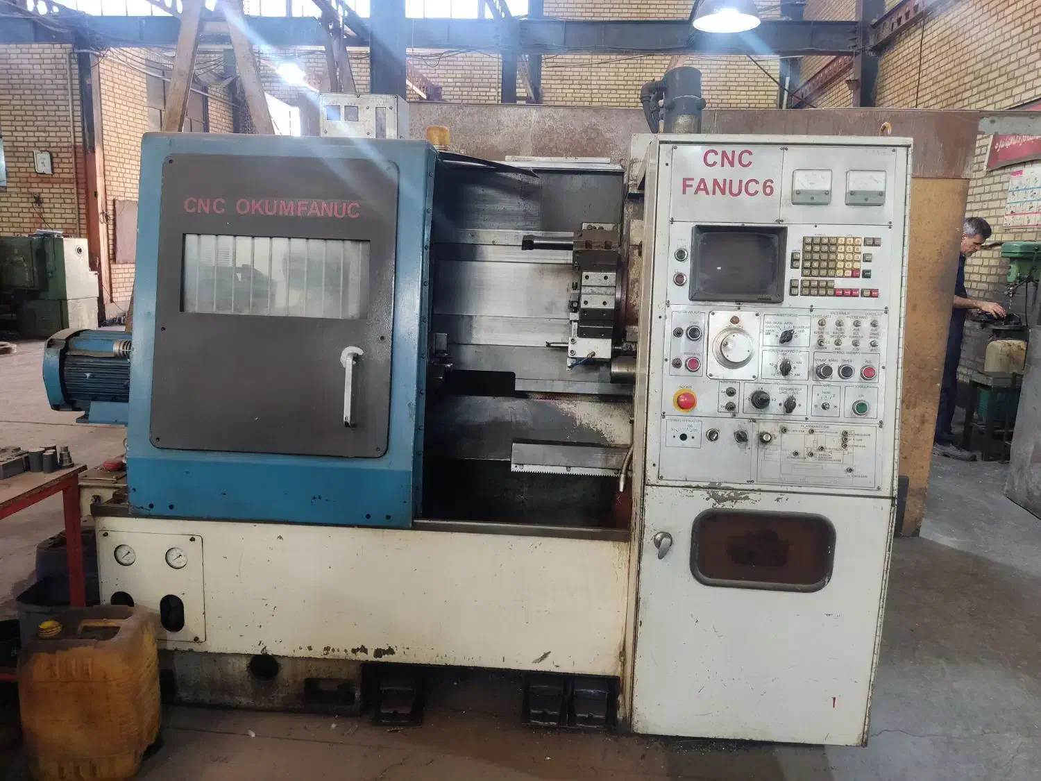 تراش cnc ژاپن و پرس هیدرولیک ۴۰تن|ماشین‌آلات صنعتی|رباط‌کریم, نصیرشهر|دیوار