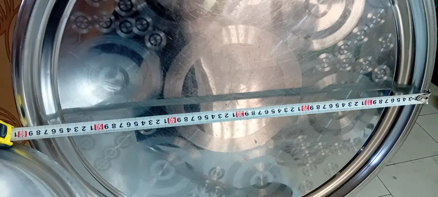 سینی استیل بزرگ نو سایز ۶۰ سانت|ظروف سرو و پذیرایی|مشهد, امیریه|دیوار