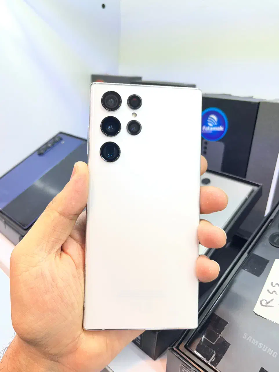 S22 Ultra سفید ظاهر فوقالعاده تمیز|موبایل|کرج, کوی امامیه|دیوار