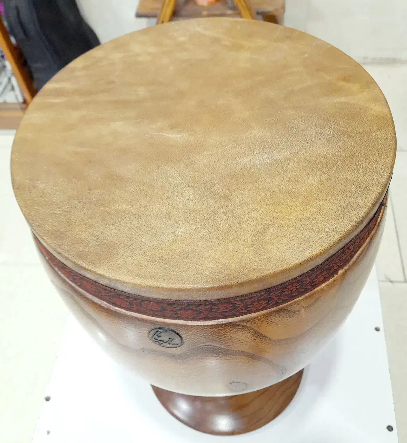 فروش تنبک گردو یک تکه چهار مهر ویژه حرفه ای|سازهای سنتی|ملارد, |دیوار