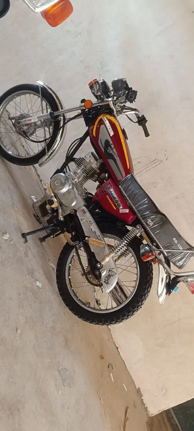 موتور ۱۲۵ تلاش مدل ۹۱|موتورسیکلت|کاکی, |دیوار