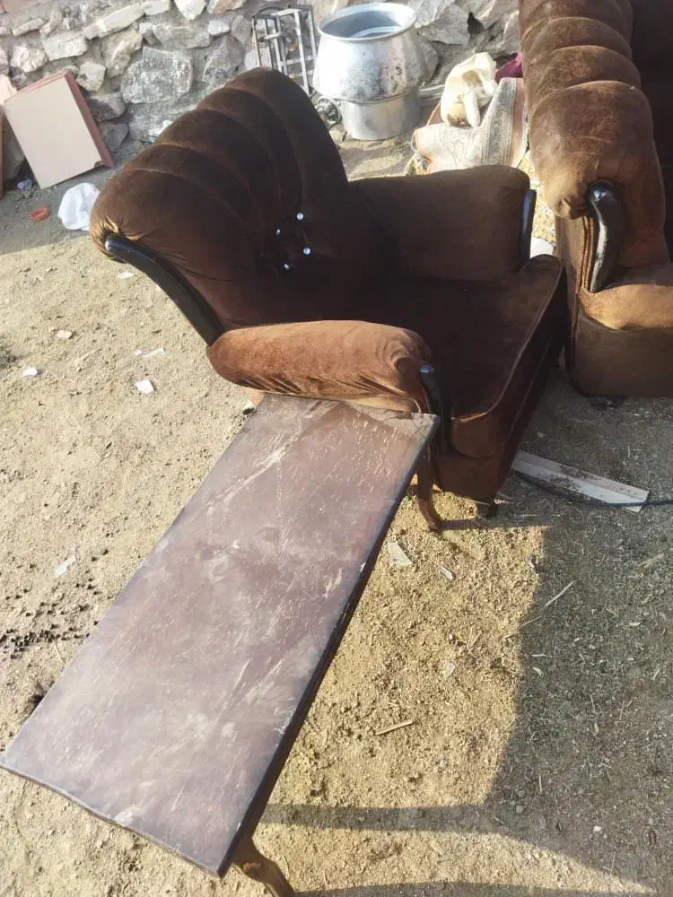 مبل راحتی ۶نفری|مبلمان خانگی و میز عسلی|بناب, |دیوار