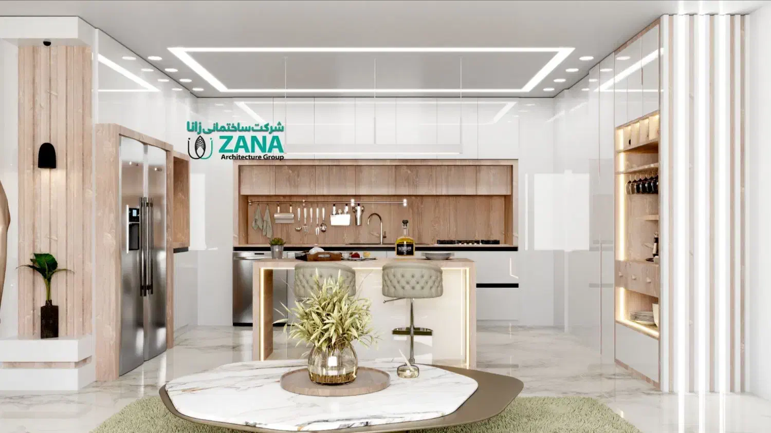 طراحی و اجرای کابینت و دکوراسیون زانا|مصالح و تجهیزات ساختمان|قروه, |دیوار